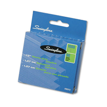 Swingline® S.f. 13 Heavy-duty Staples, 0.5" Leg, 0.5" Crown, Steel, 1,000-box freeshipping - TVN Wholesale